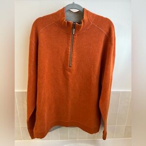 Tommy Bahama Reversible Half Zip Sweater - Mens size XXL